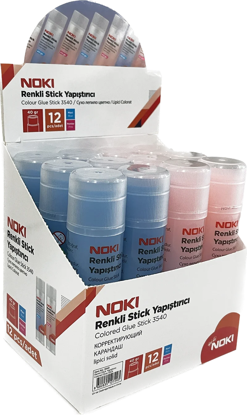 NOKİ YAPIŞTIRICI STICK 40 GR RENKLİ 3540