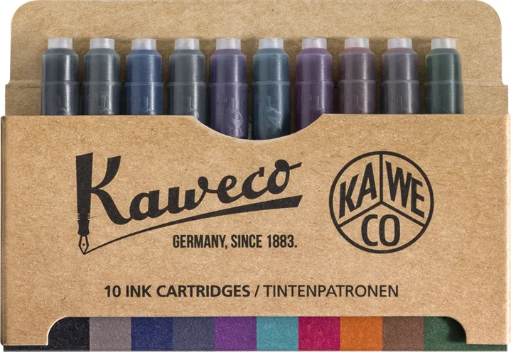 KAWECO DOLMA KALEM  KARTUŞU KARIŞIK RENK 10 LU 11000344