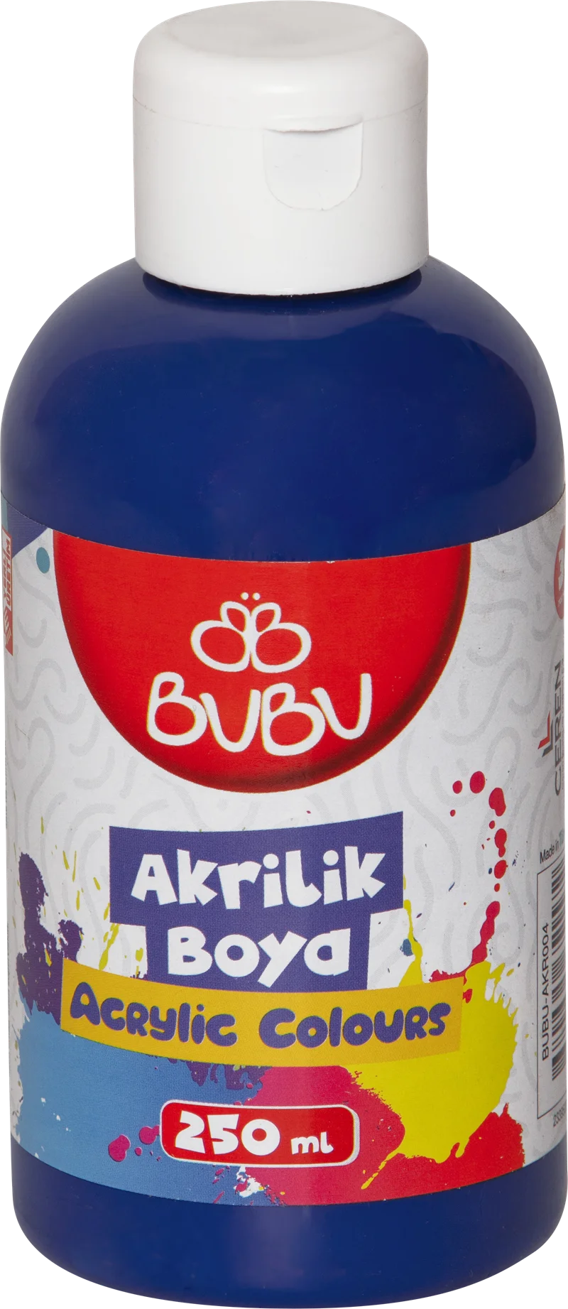 BU-BU AKRİLİK BOYA 250 GR. MAVİ BUBU-AKR004