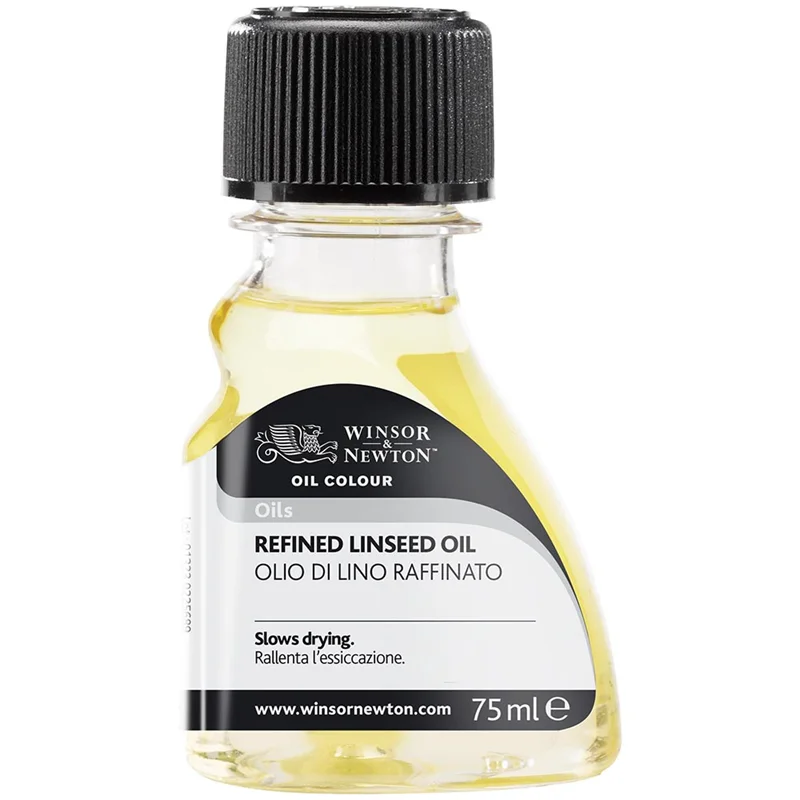 W&amp;N YARDIMCI MALZEME REFINED LINSEED OIL (ARITILMIŞ KETEN YAĞI) 75 ML WN-3021748