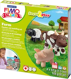 FIMO KIDS MODELLEME KİLİ SET F&amp;P ÇİFTLİK 8034 01 LZ02