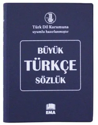 EMA KİTAP - TÜRKÇE BÜYÜK SÖZLÜK (BİALA KAPAK)