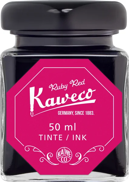 KAWECO MÜREKKEP ŞİŞE 50 ML KIRMIZI 10002197