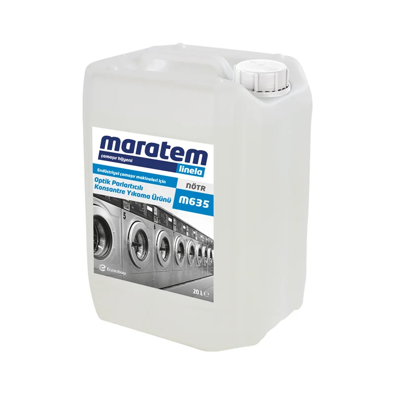 MARATEM M635 OPTİK PARLATICILI KONSANTRE YIKAMA ÜRÜNÜ 20L 7903334