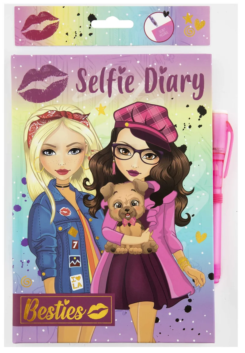 BESTIES SELFIE DIARY &amp; MAGİC PEN 7912