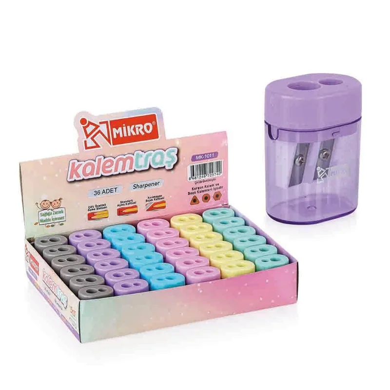 MİKRO KALEMTIRAŞ MK-1011 ÇİFTLİ