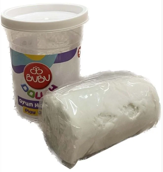 PASİF BU-BU OYUN HAMURU TEK RENK BEYAZ 125 GR. BUBU-OH0026