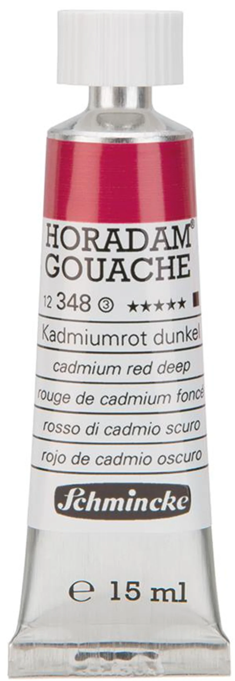 SCHMİNCKE HORADAM GOUACHE ARTİST GUAJ BOYA 15 ML SERİ 3 348 CADMİUM RED DEEP 12348006