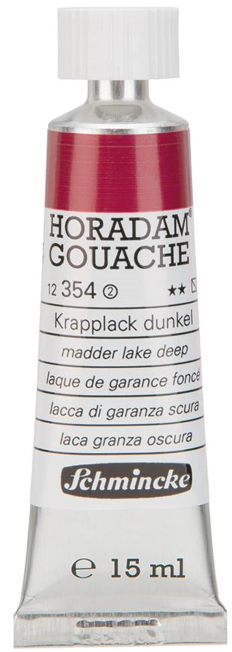 SCHMİNCKE HORADAM GOUACHE ARTİST GUAJ BOYA 15 ML SERİ 2 354 MADDER LAKE DEEP 12354006