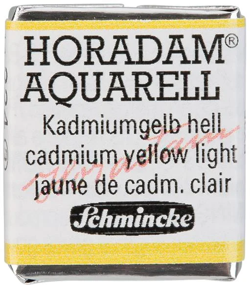 SCHMİNCKE HORADAM AQUARELL ARTİST SULU BOYA YARIM TABLET SERİ 3 224 CADMİUM YELLOW LİGHT 14224044