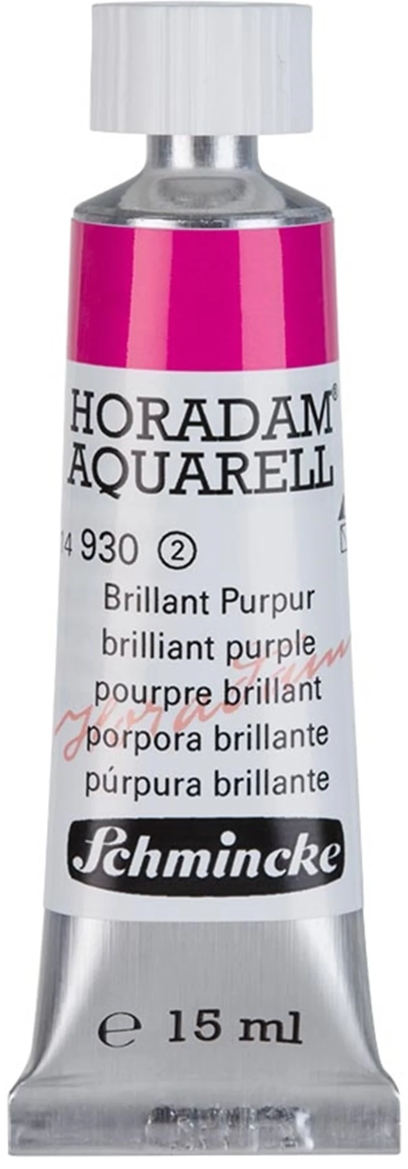 SCHMİNCKE HORADAM AQUARELL ARTİST SULU BOYA 15 ML TÜP SERİ 2 930 BRİLLİANT PURPLE 14930006