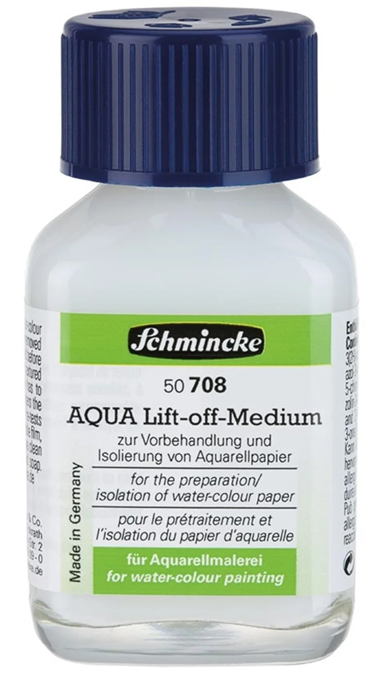 SCHMİNCKE MEDİUM 708 AQUA LİFT OFF  SULU BOYA DÜZELTME MEDYUMU 60 ML 50708025