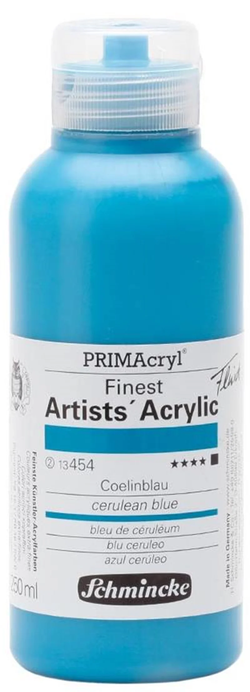SCHMİNCKE PRİMACRYL ARTİST AKRİLİK BOYA 250 ML SERİ 2 454 CERULEAN BLUE 13454027