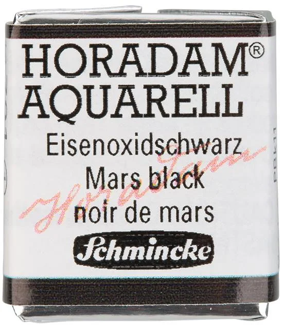 SCHMİNCKE HORADAM AQUARELL ARTİST SULU BOYA MARS BLACK 1/2 TAB. 14791044