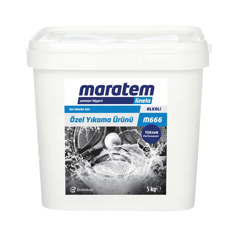 MARATEM M666 LEKELER İÇİN ÖZEL YIKAMA ÜRÜNÜ TOZ 5 KG 7500202
