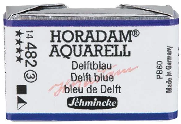 SCHMİNCKE HORADAM AQUARELL ARTİST SULU BOYA TAM TABLET SERİ 3 482 DELFT BLUE 14482043