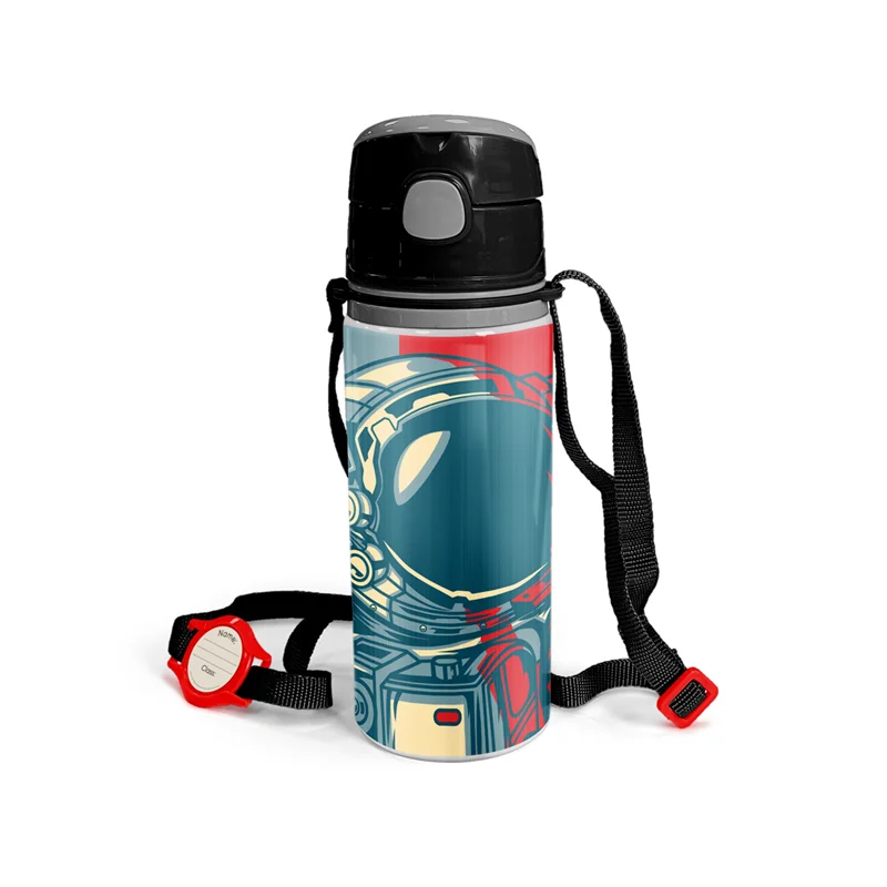 YAYGAN CORAL HIGH PİPETLİ ALÜMİNYUM MATARA (600ML) 11941