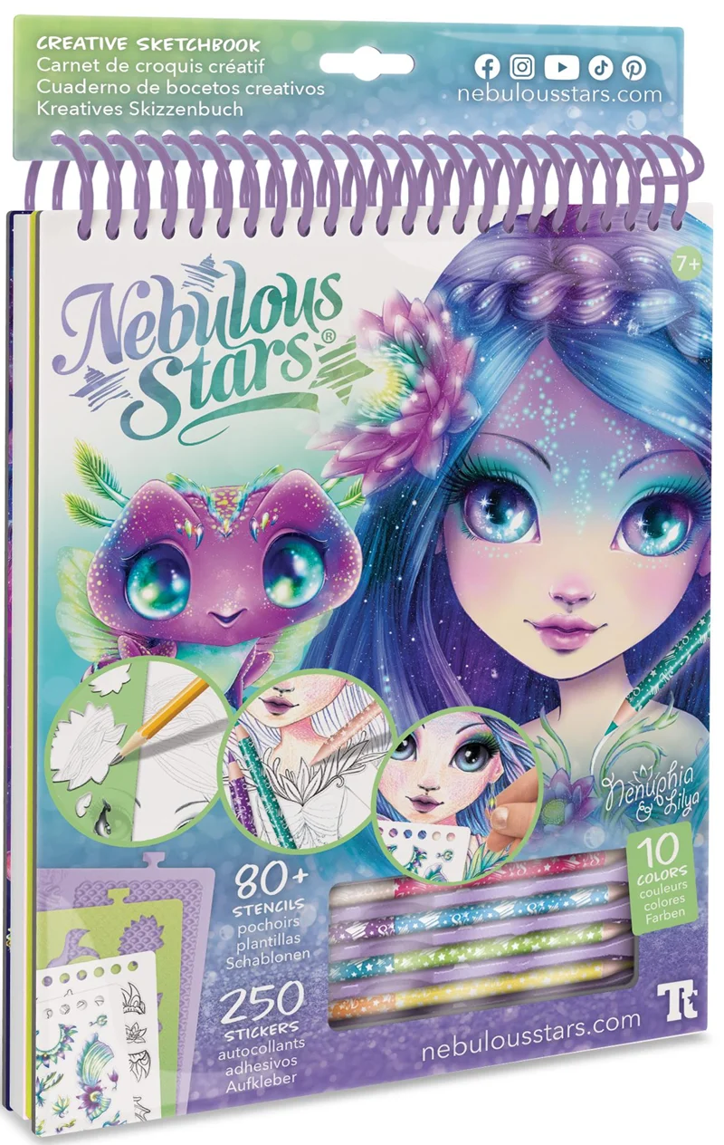 NEBULOUS STARS DEFTER 11132 CREATIVE SKETCHBOOK - NENUPHIA 6954