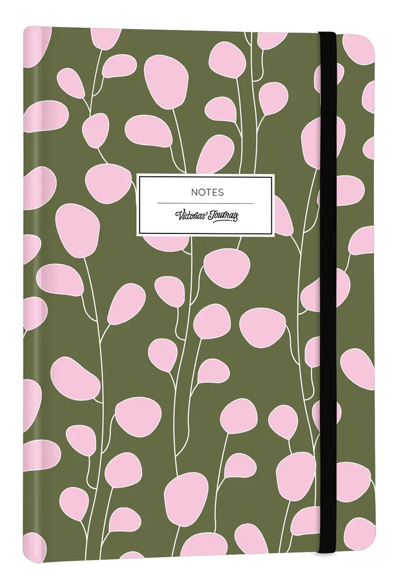 VJ DEFTER KARİZMA SERT KAPAK LASTİKLİ 14x20 Cm.. 80 Gr. KREM 96 YP. ÇİZGİLİ 3007