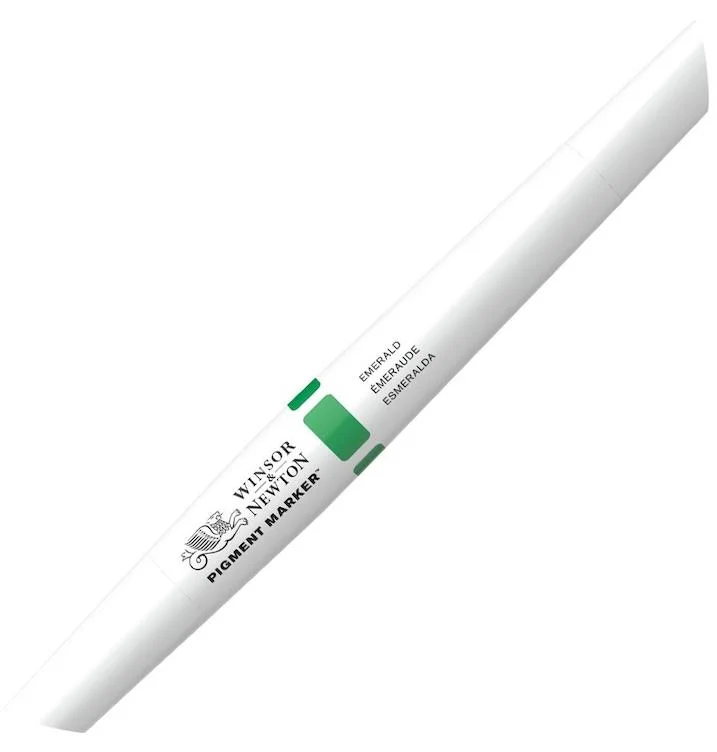 W&amp;N PIGMENT MARKER EMERALD 235 WN-0202235
