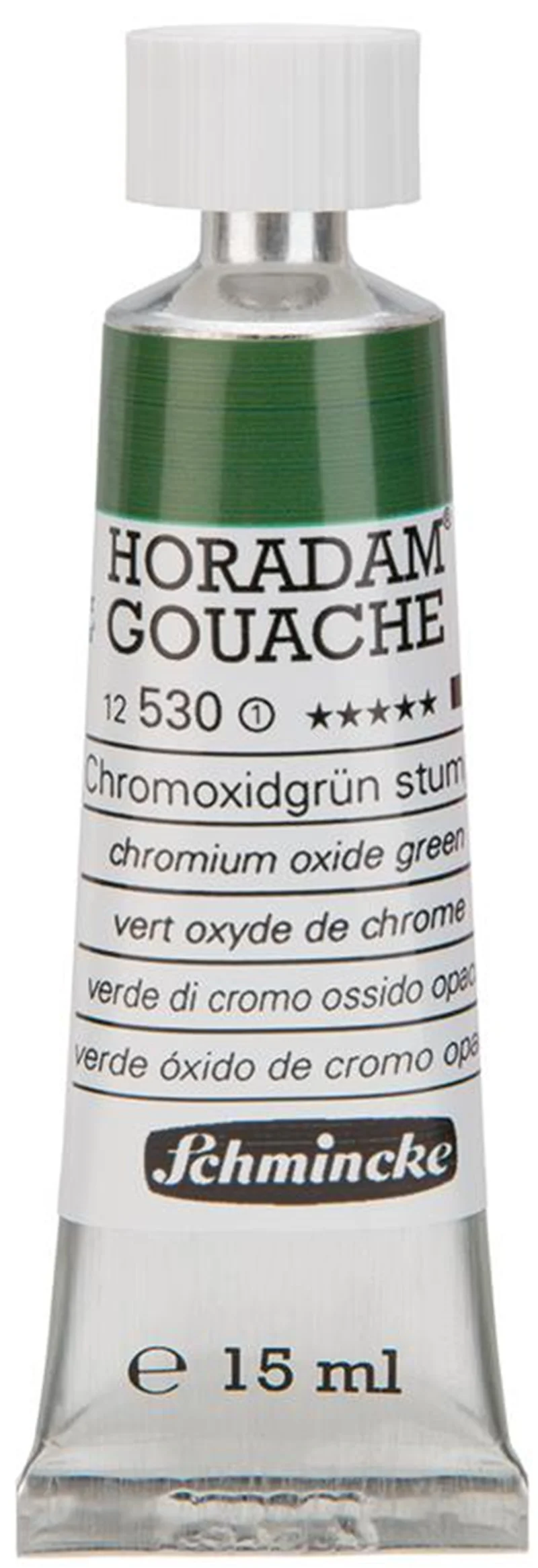 SCHMİNCKE HORADAM GOUACHE ARTİST GUAJ BOYA 15 ML SERİ 1 530 CHROMİUM OXİDE GREEN 12530006