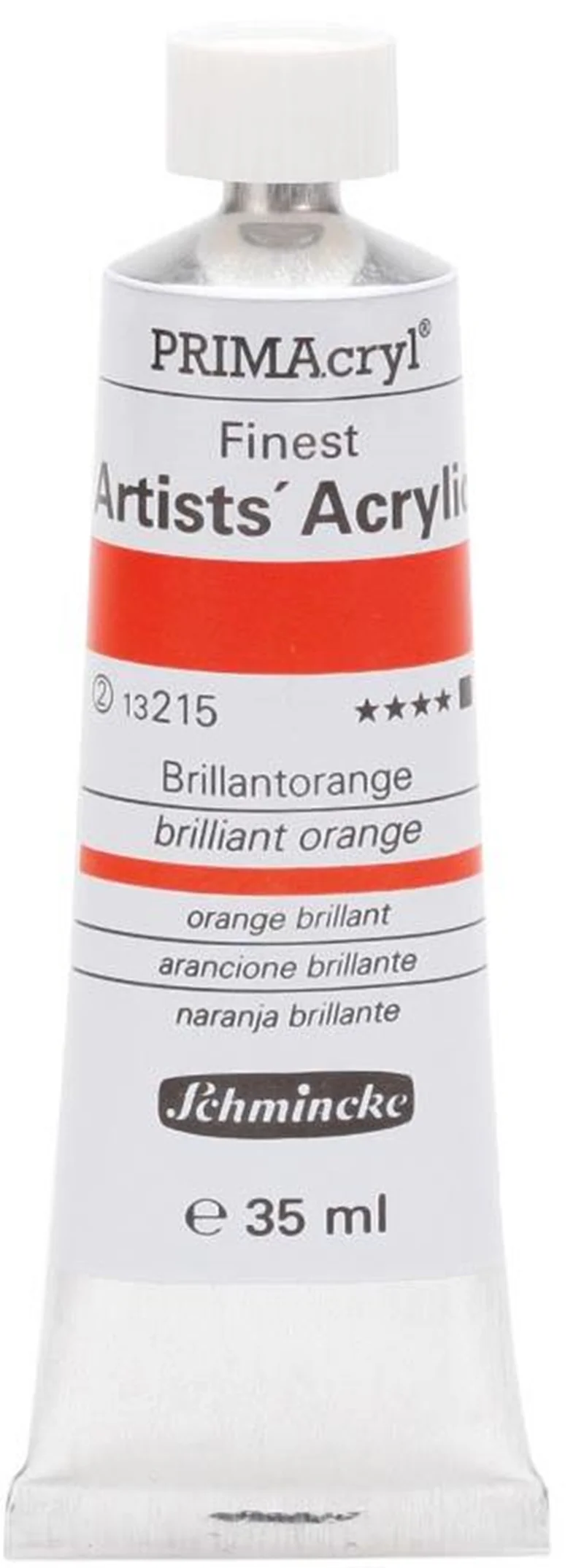 SCHMİNCKE PRİMACRYL ARTİST AKRİLİK BOYA 35 ML SERİ 2 215 BRİLLİANT ORANGE 13215009