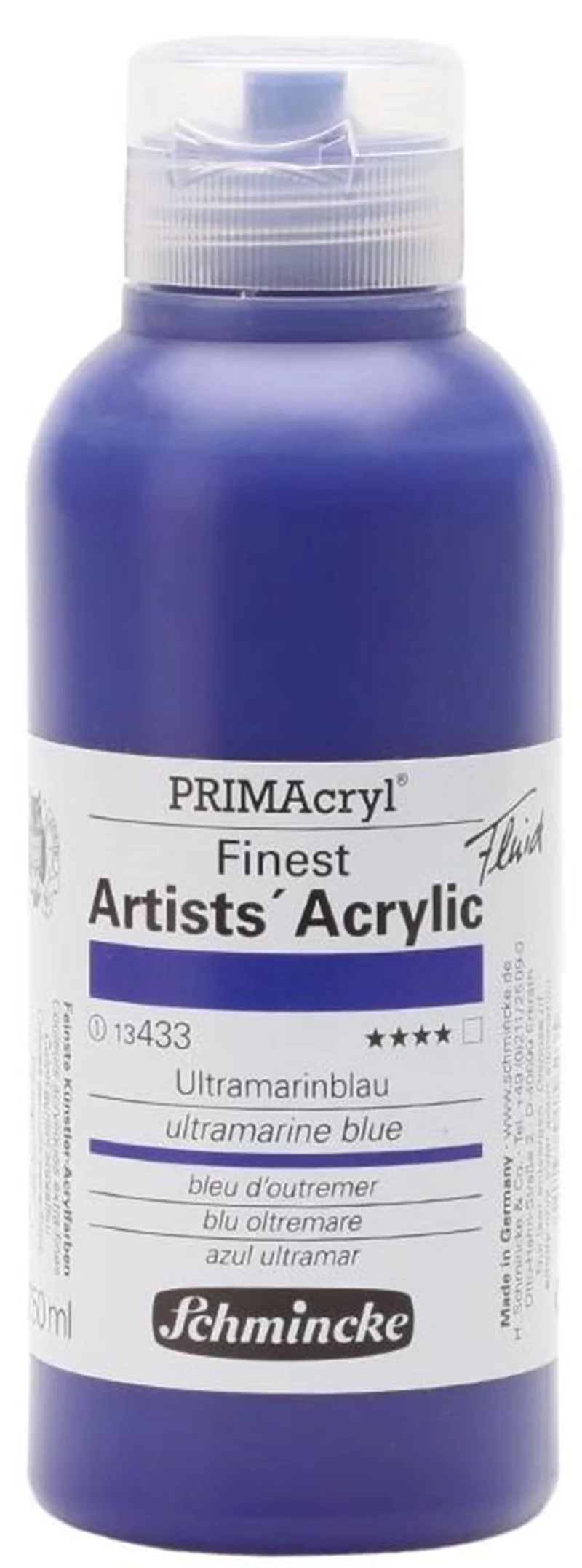 SCHMİNCKE PRİMACRYL ARTİST AKRİLİK BOYA ULTRAMARİNE BLUE 250 ML 13433027