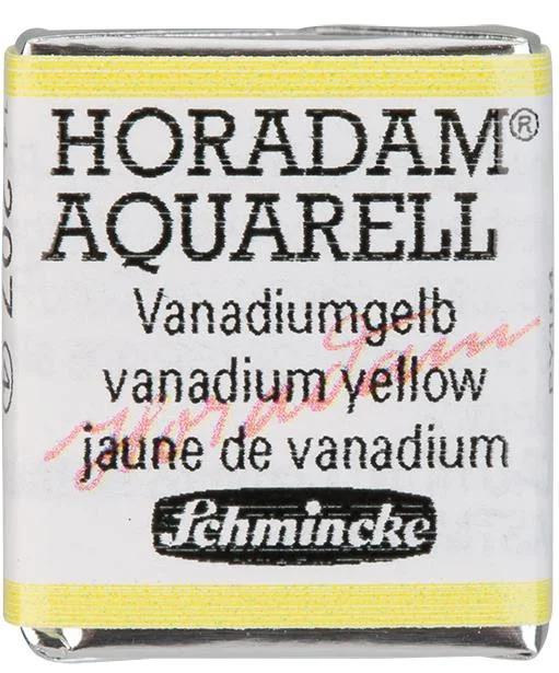 SCHMİNCKE HORADAM AQUARELL ARTİST SULU BOYA VANADİUM YELLOW 1/2 TAB. 14207044