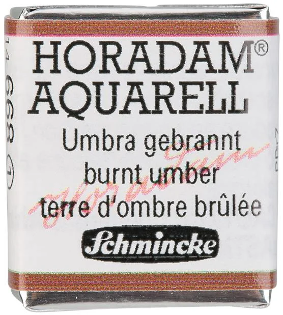 SCHMİNCKE HORADAM AQUARELL ARTİST SULU BOYA BURNT UMBER 1/2 TAB. 14668044