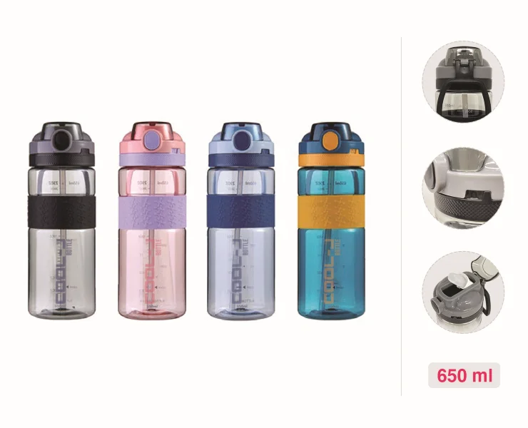 GIPTA MATARA 650 ML PİPETLİ PCTG 4 RENK K757000