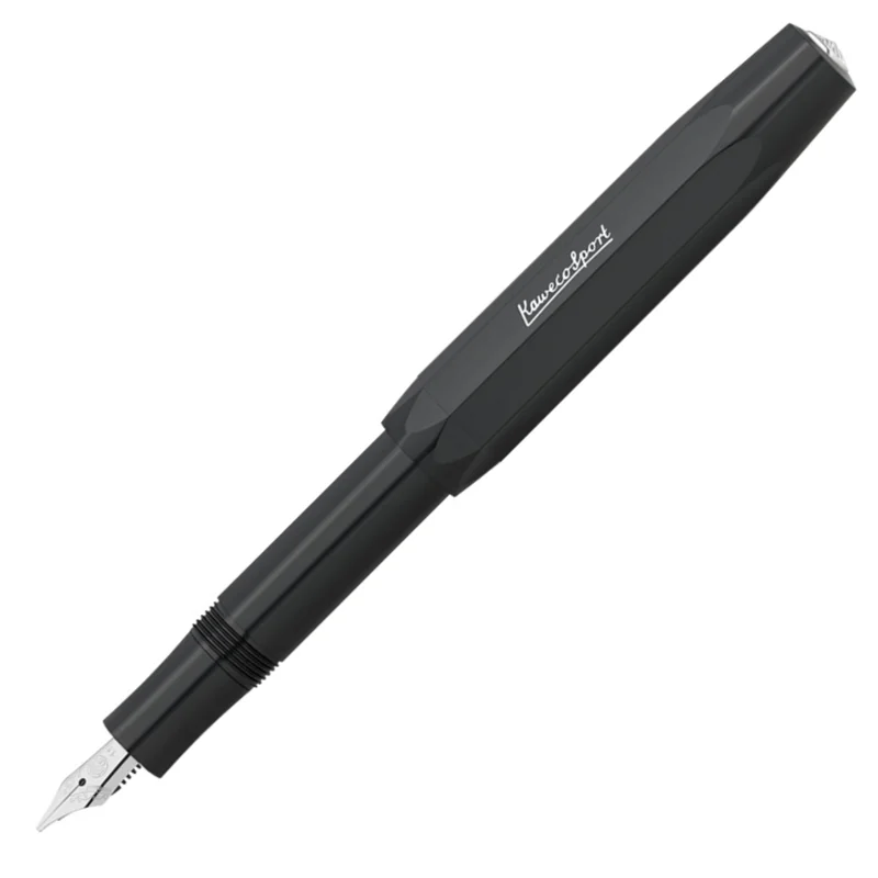 KAWECO KALİGRAFİ KALEMİ KLASİK SPORT SİYAH 1.1 10000230