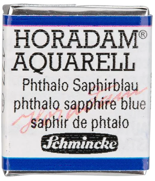 SCHMİNCKE HORADAM AQUARELL ARTİST SULU BOYA PHTHALO SAPPHİRE BLUE 1/2 TAB. 14477044