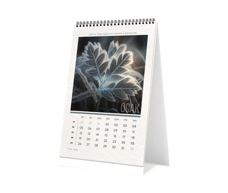 GIPTA ÜÇGEN TAKVİM FLOWER 13x19,5 BRİSTOL 13195BRS
