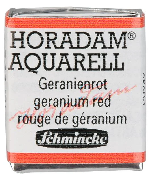 SCHMİNCKE HORADAM AQUARELL ARTİST SULU BOYA GERANİUM RED 1/2 TAB. 14341044