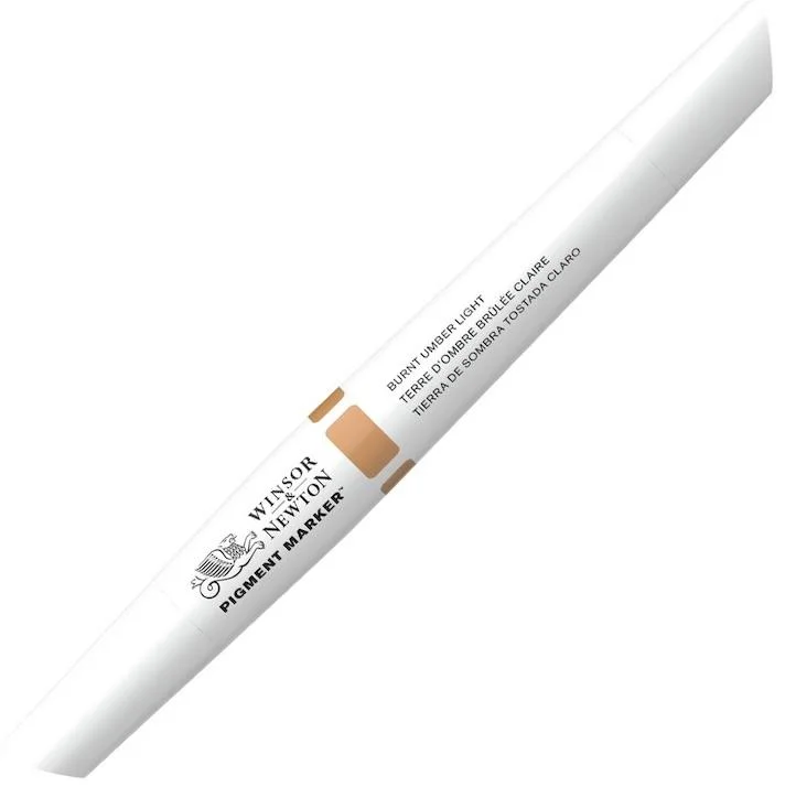 W&amp;N PIGMENT MARKER BURNT UMBER LIGHT 110 WN-0202110