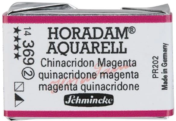 SCHMİNCKE HORADAM AQUARELL ARTİST SULU BOYA TAM TABLET SERİ 2 369 QUİNACRİDONE MAGENTA 14369043