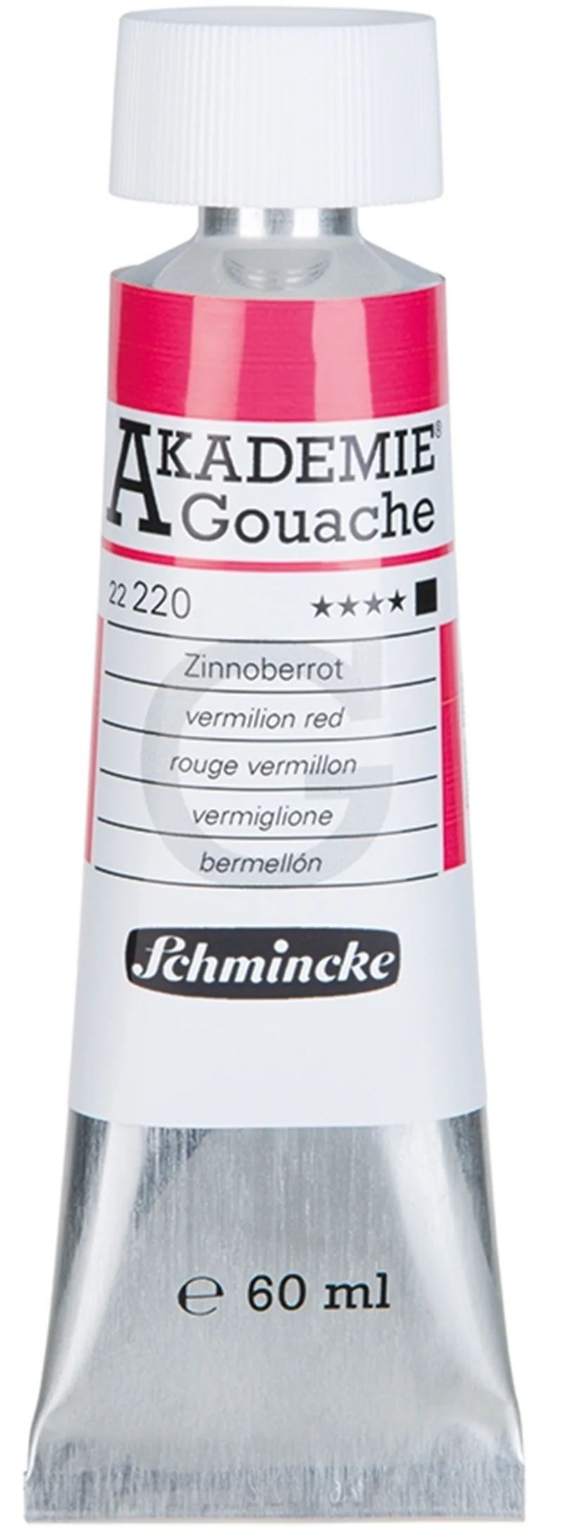 SCHMİNCKE AKADEMİE GUAJ BOYA 60 ML 220 VERMİLİON RED 22220011