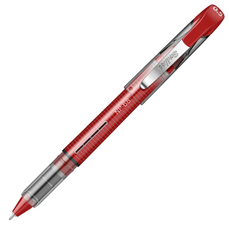 SCRIKSS OFFICE ROLLER KALEM NP-68 İĞNE UÇ 0.5 KIRMIZI
