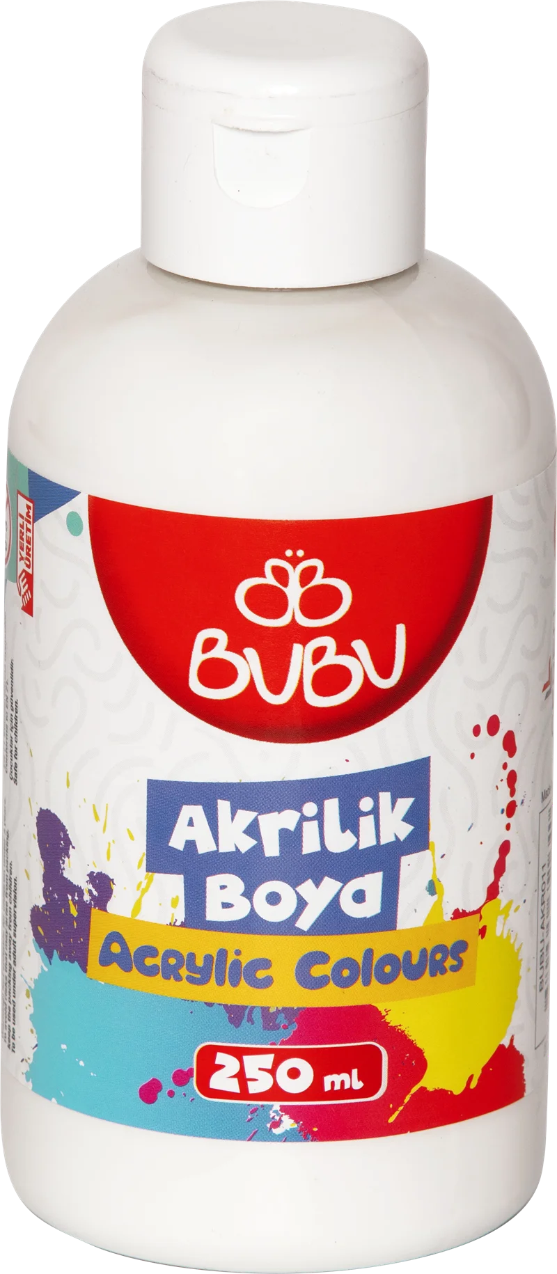 BU-BU AKRİLİK BOYA 250 GR. BEYAZ BUBU-AKR011