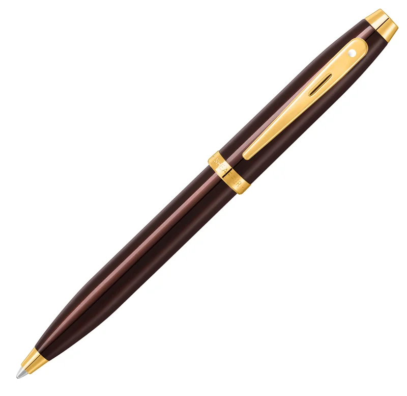 SHEAFFER TÜKENMEZ KALEM 100 SERİSİ 9370-2 KAHVERENGİ ALTIN