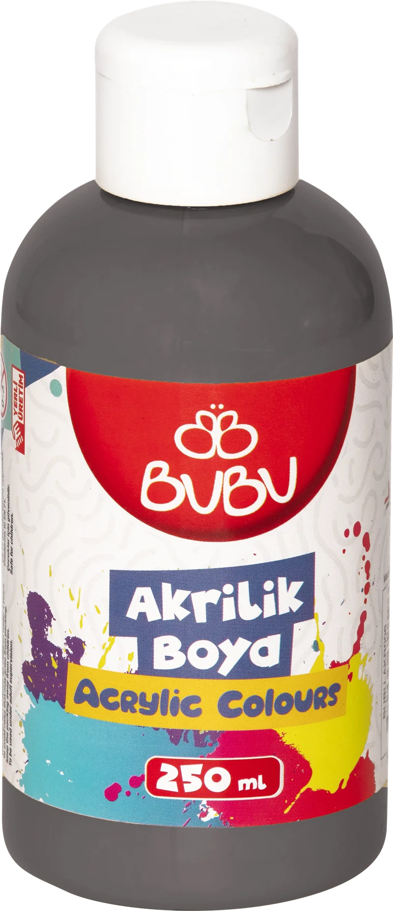 BU-BU AKRİLİK BOYA 250 GR. M.GÜMÜŞ BUBU-AKR014