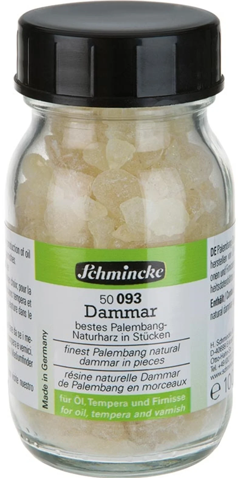 SCHMİNCKE DAMMAR IN PİECES KATI TANELİ DAMMAR REÇİNESİ 100 ML 50093 50093055