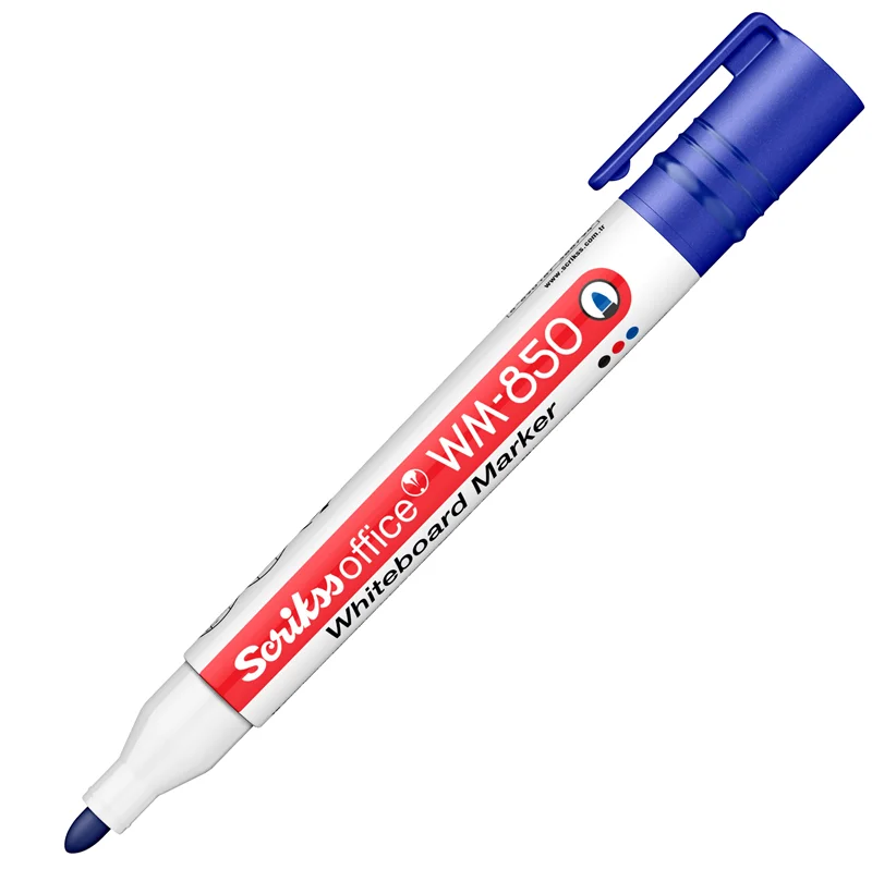 SCRIKSS OFFICE BEYAZ TAHTA KALEMİ WM-850 MAVİ
