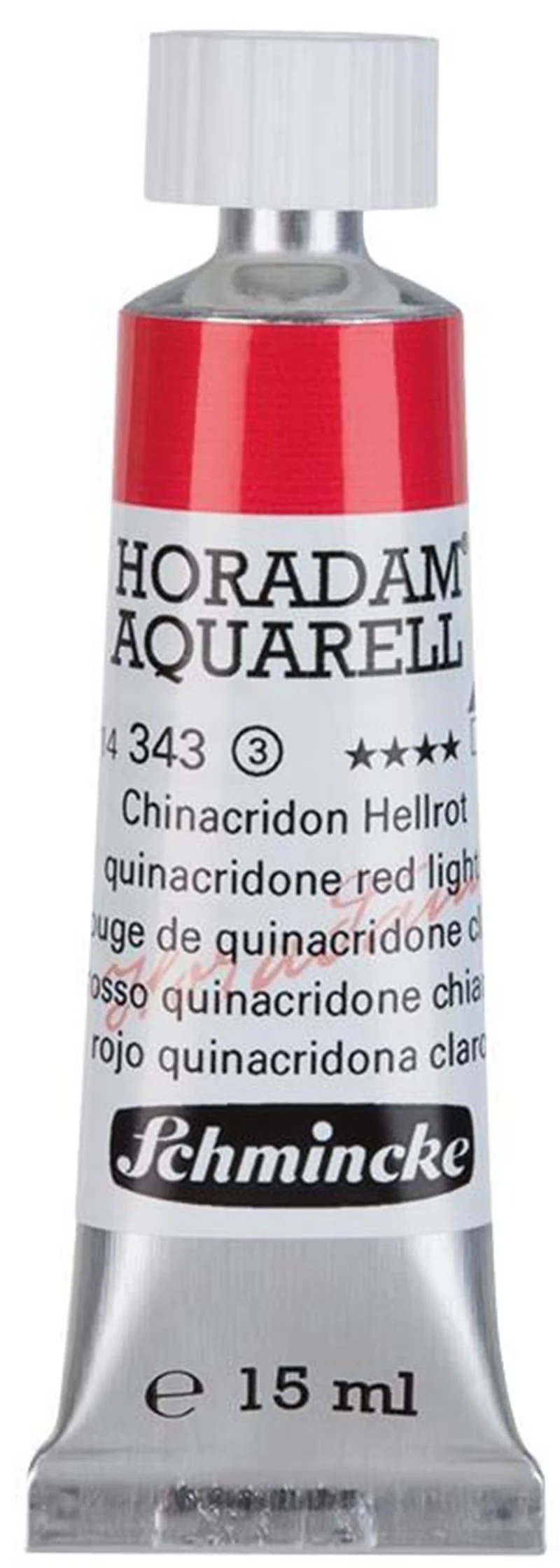SCHMİNCKE HORADAM AQUARELL ARTİST SULU BOYA 15 ML TÜP SERİ 3 QUİNACRİDONE RED LİGHT 14343006