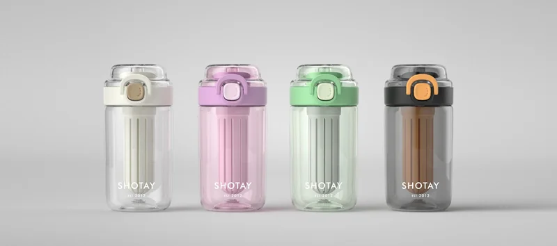 SHOTAY MATARA TRITAN  800 ML CUP COVER (4 ASS.) SHT-ST-7122