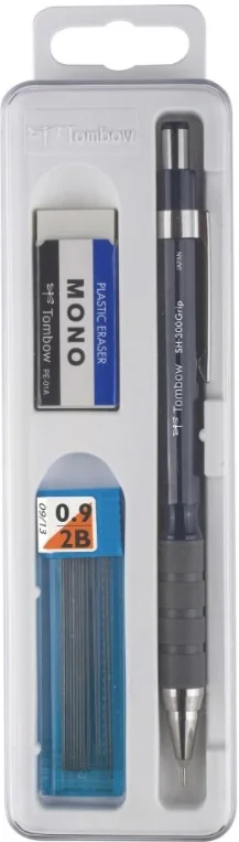 TOMBOW VERSATİL KALEM SH-300 GRIP OKUL SETİ 0.9 LACİVERT KUTULU T-SH-GR44 R9.K3