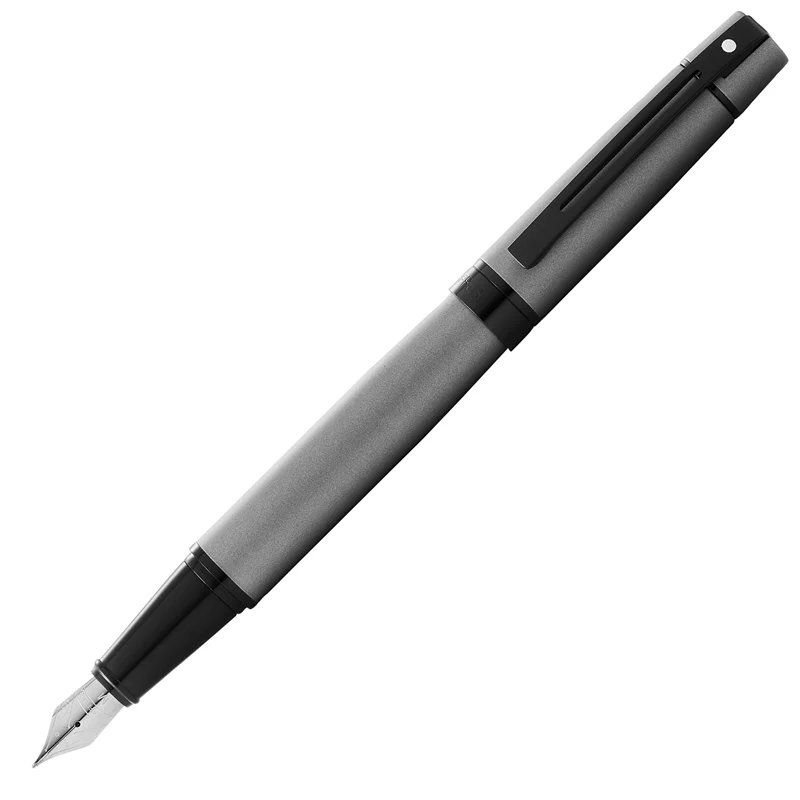 SHEAFFER DOLMA KALEM 300 SERİSİ 9345-0 MAT GRİ M UÇ