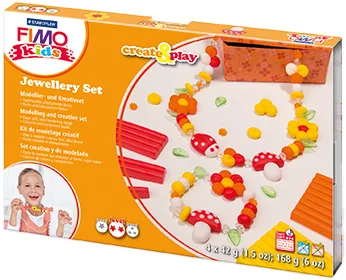 FIMO KIDS MODELLEME KİLİ SET C&amp;P ÇİÇEK 8033 02 02