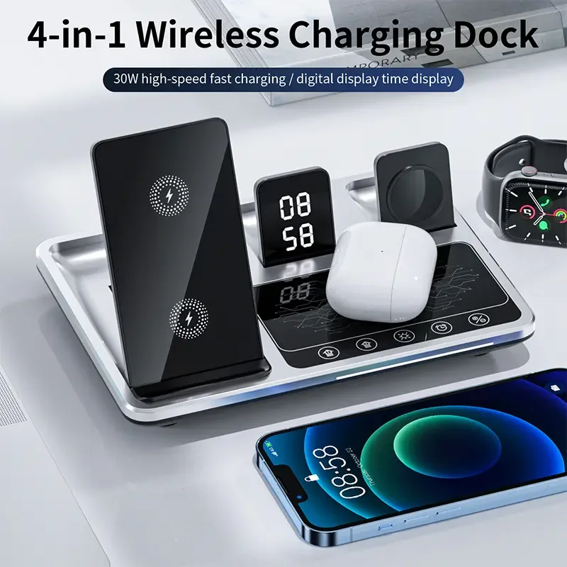 TAROS WIRELESS AUTO CHARGER 4 IN 1 7426