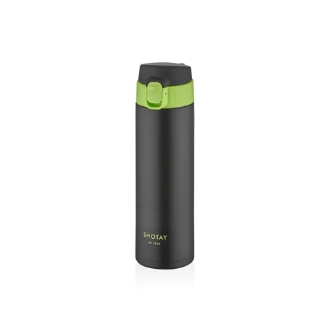 SHOTAY MATARA PASLANMAZ ÇELİK  430 ML 3 KARIŞIK RENK-DESEN ST-8014